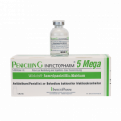 Пенициллин G 5 Mega (Инфектоциллин, Экстенцеллин) 5 млн МЕ 1 фл.