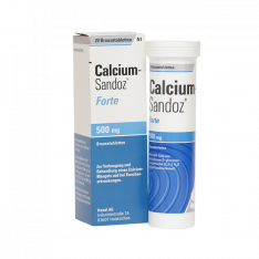 Кальций Сандоз форте шип. таб. 500мг №20