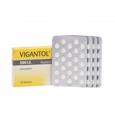 Вигантолеттен (Vigantoletten, Vigantol) таблетки 500МЕ №100