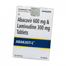 Кивекса полный аналог :: Абакаст (Abakast L) 600 300мг табл. №30