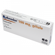 Ритмодан Дизопирамид капсулы 100мг №40