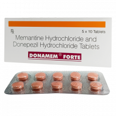 Миореол 10мг / 10мг аналог Донепезил/мемантин :: Donamem Forte табл. блистер №10