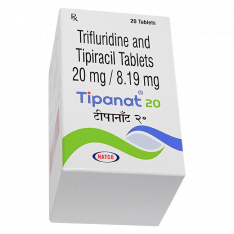 Трифлуридин типирацил 20мг/8.19мг:: Лонсурф полный аналог :: Tipanat табл. №20